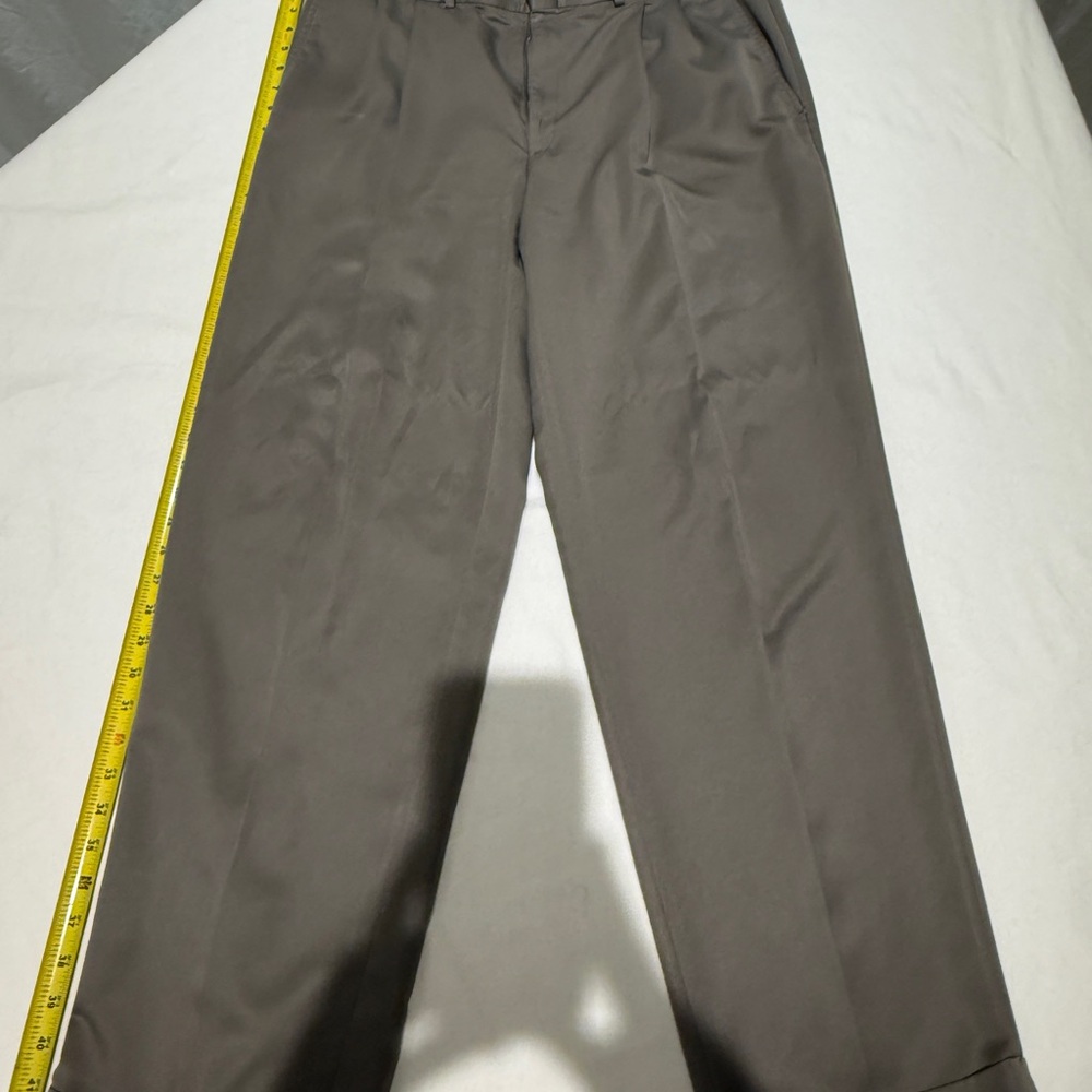 Farah Men's Dark Brown Dress Pants